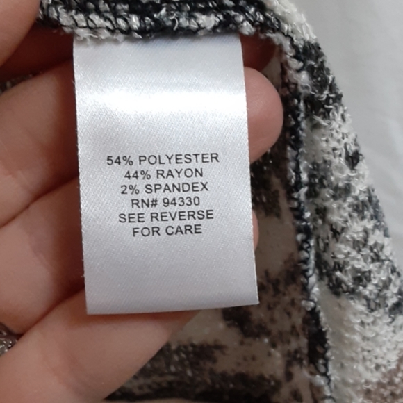 Aztec Tribal Print Open Front Cardigan - Picture 5 of 6